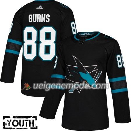 Kinder Eishockey San Jose Sharks Trikot Brent Burns 88 Adidas Alternate 2018-19 Authentic